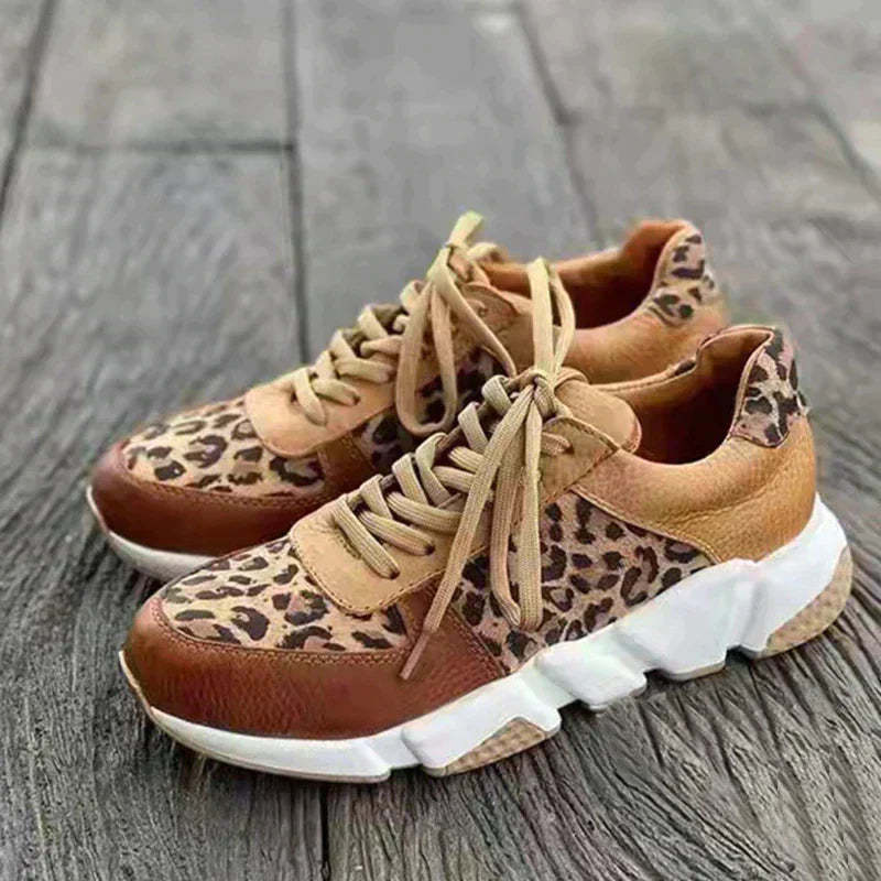 Joliné™ | Komfortable Leopard Sko