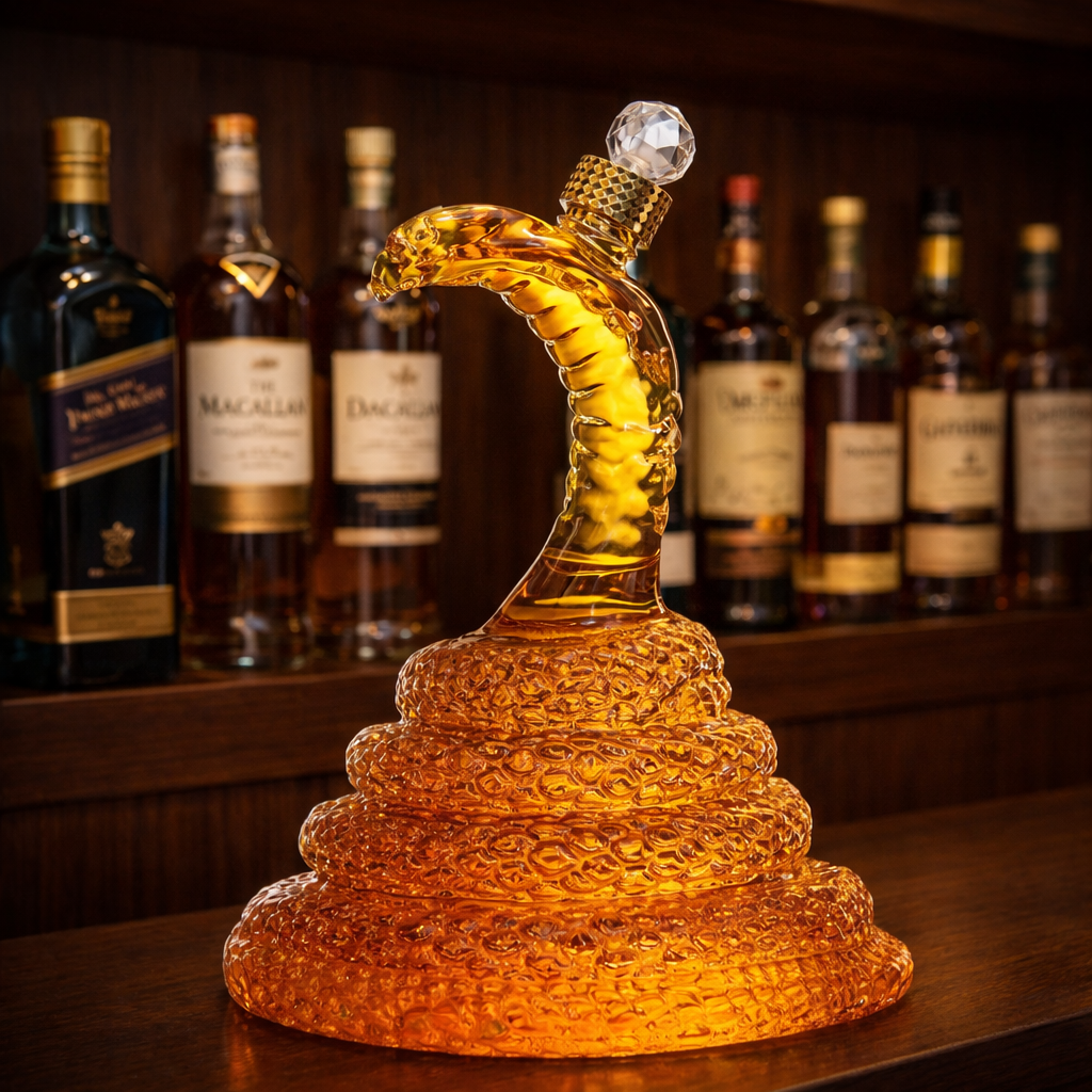 Whiskyflaske - Cobra-utgave