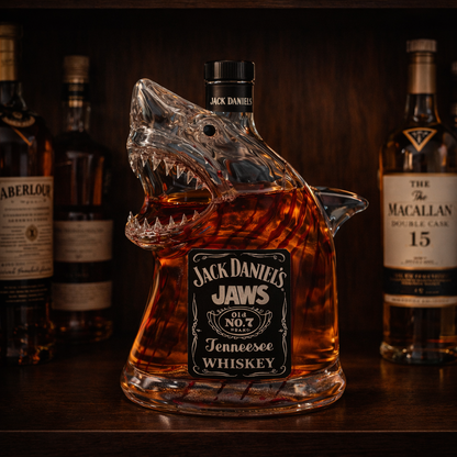 Whiskyflaske - Shark Edition