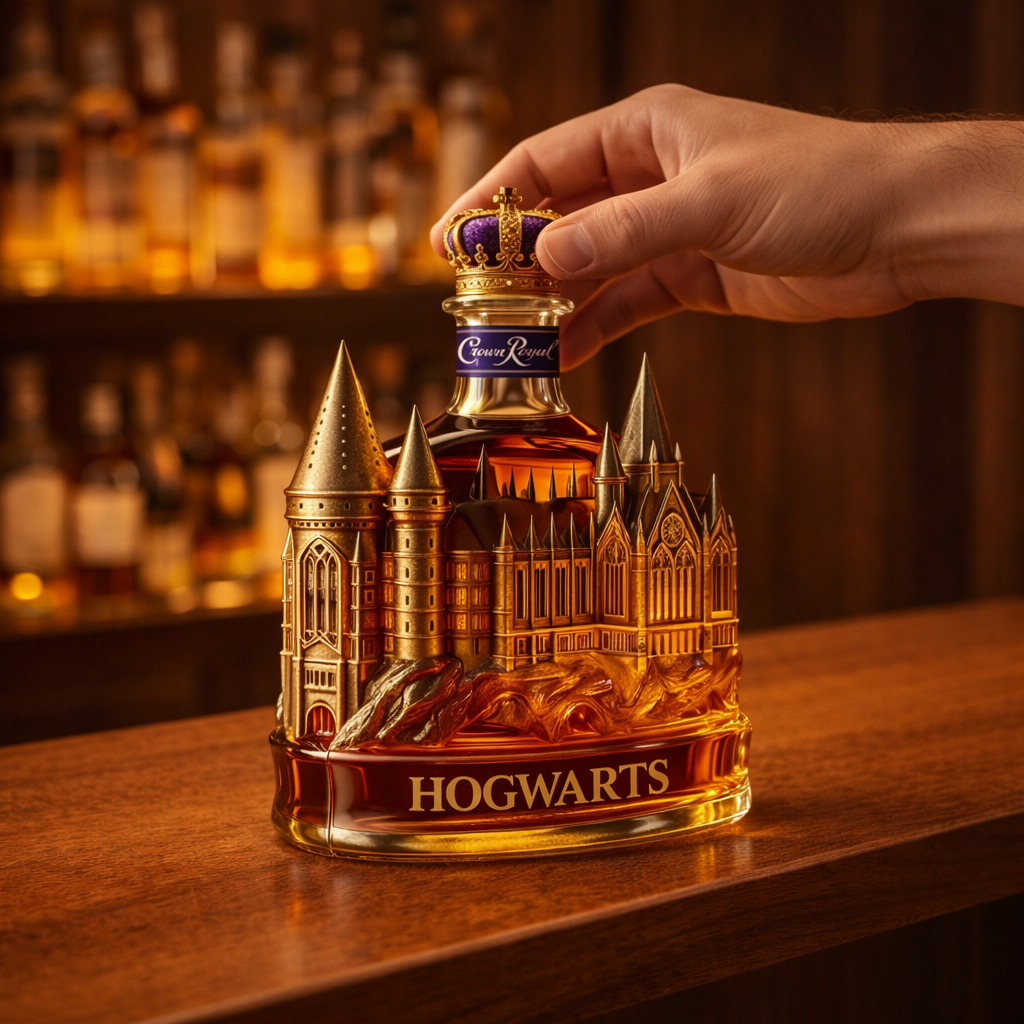 Whiskeyflaske – Magic Castle Edition