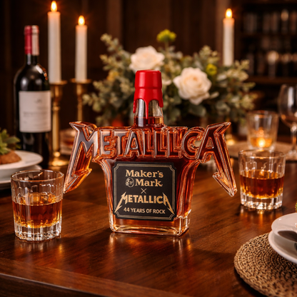 Whiskeyflaske - Metallica Rock Edition