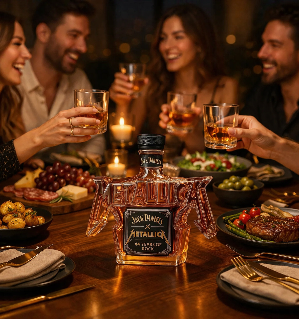 Whiskeyflaske - Metallica Rock Edition