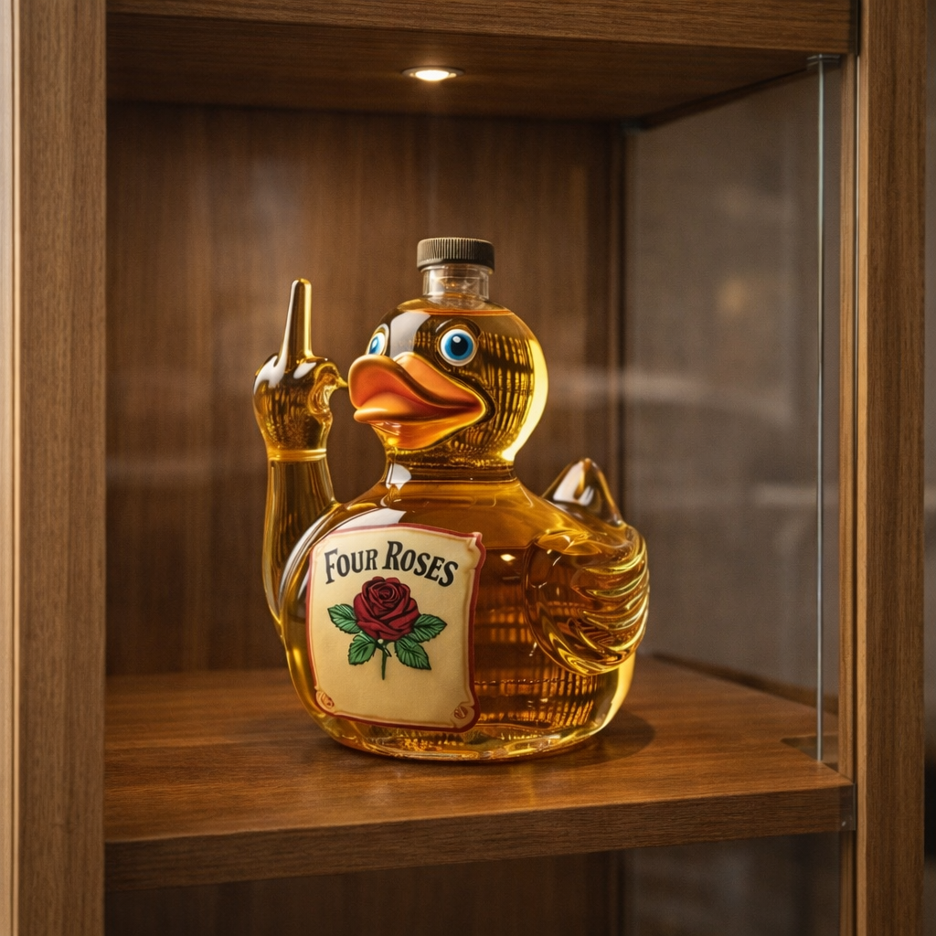 Whiskeyflaske - Rebel Duck Edition