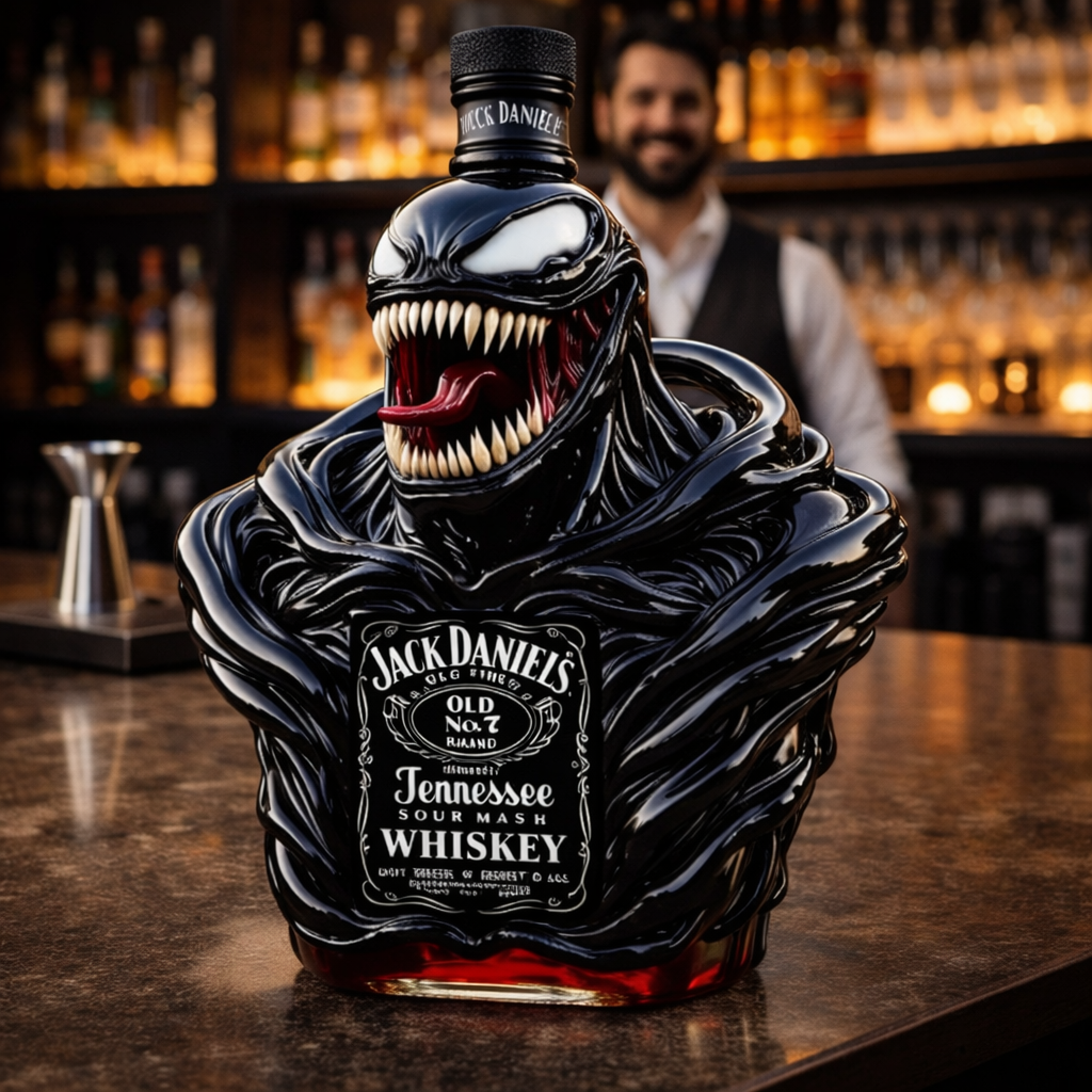 Whiskeyflaske - Venom-utgave