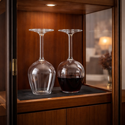 Premium Invertert Vin Glass