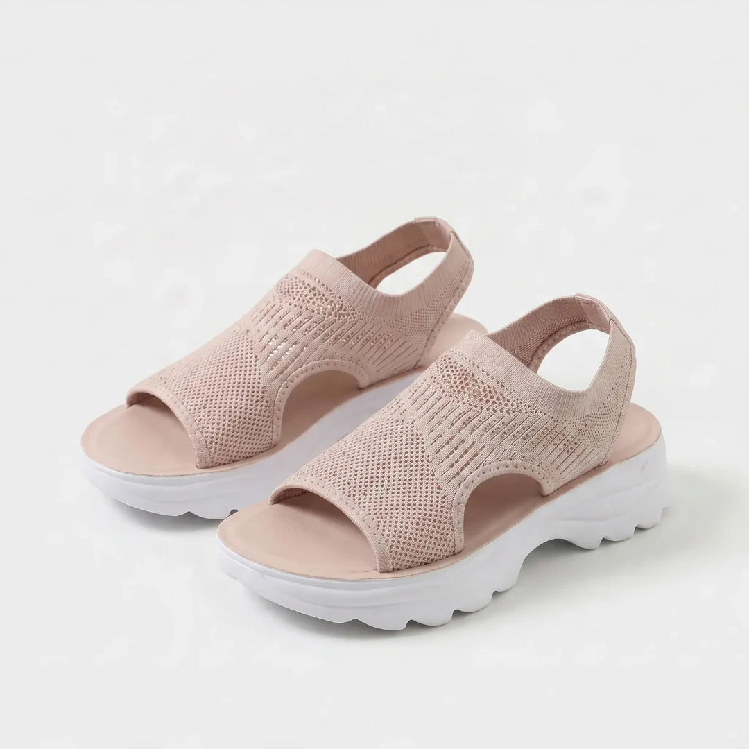 BRENNA | CUSHIONED SLIP-ON SANDALS