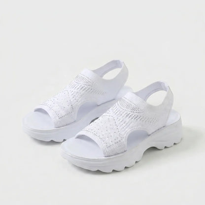 BRENNA | CUSHIONED SLIP-ON SANDALS