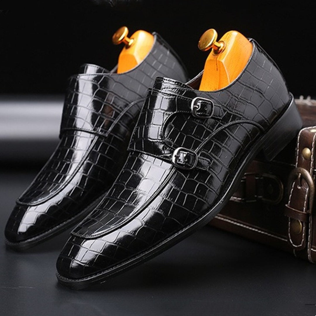 Textured Leather Shoes