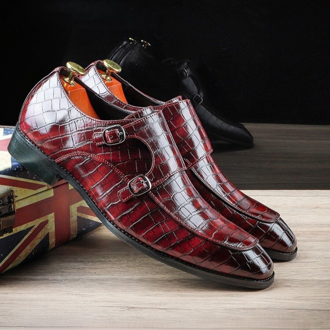 Textured Leather Shoes