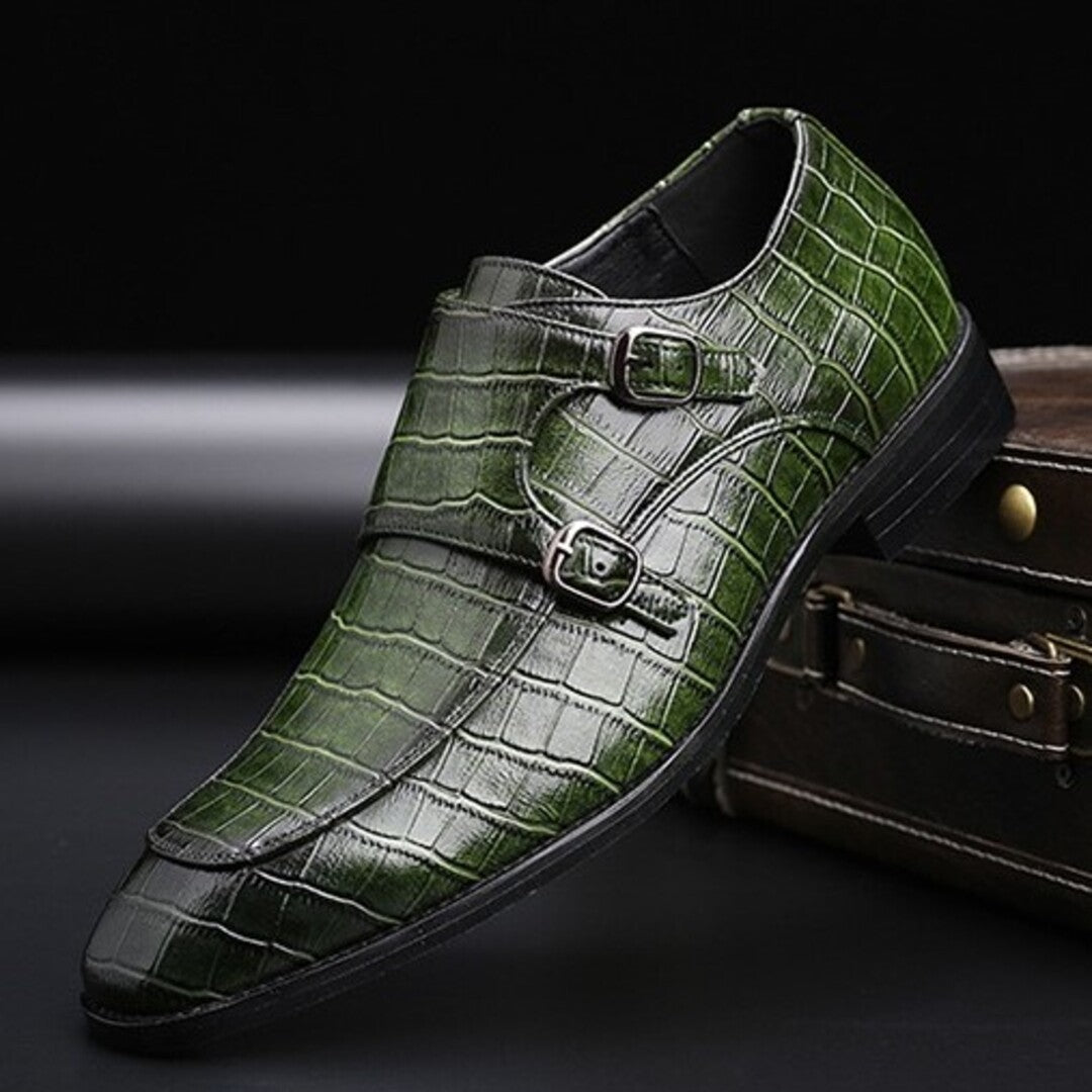 Textured Leather Shoes