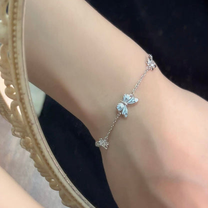 Armbånd Blå Sommerfugl
