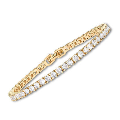 Elegant Klassisk Tennisarmbånd