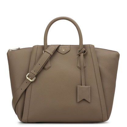 Élégance Paris - Klassisk Voks Lær Satchel Veske