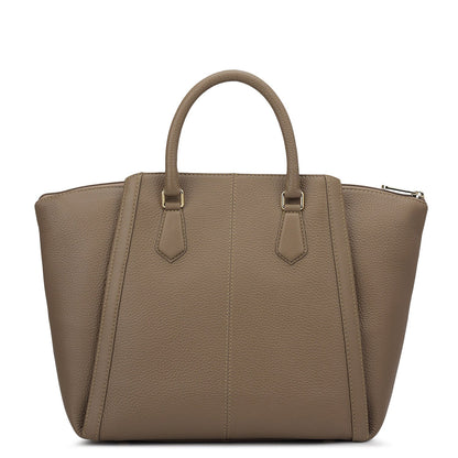 Élégance Paris - Klassisk Voks Lær Satchel Veske