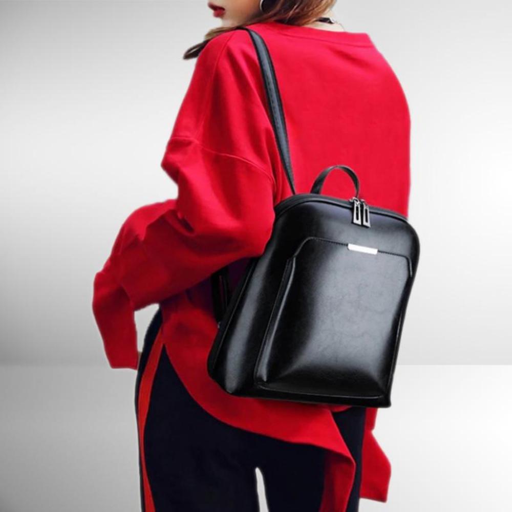 Naomi | Tidligere veske med to glidelåser og en elegant enkelhet
