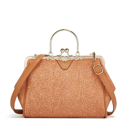 Mila | Tidløs vintage veske med elegant klafflås