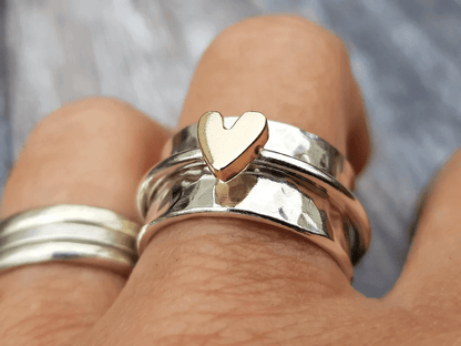 Mely Hjerte Designring