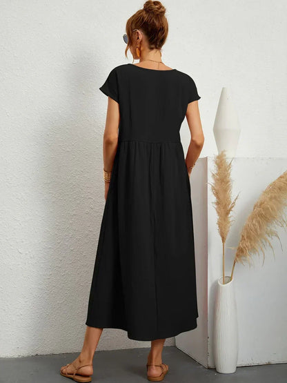 Ursina™ | Flytende Midi Kjole