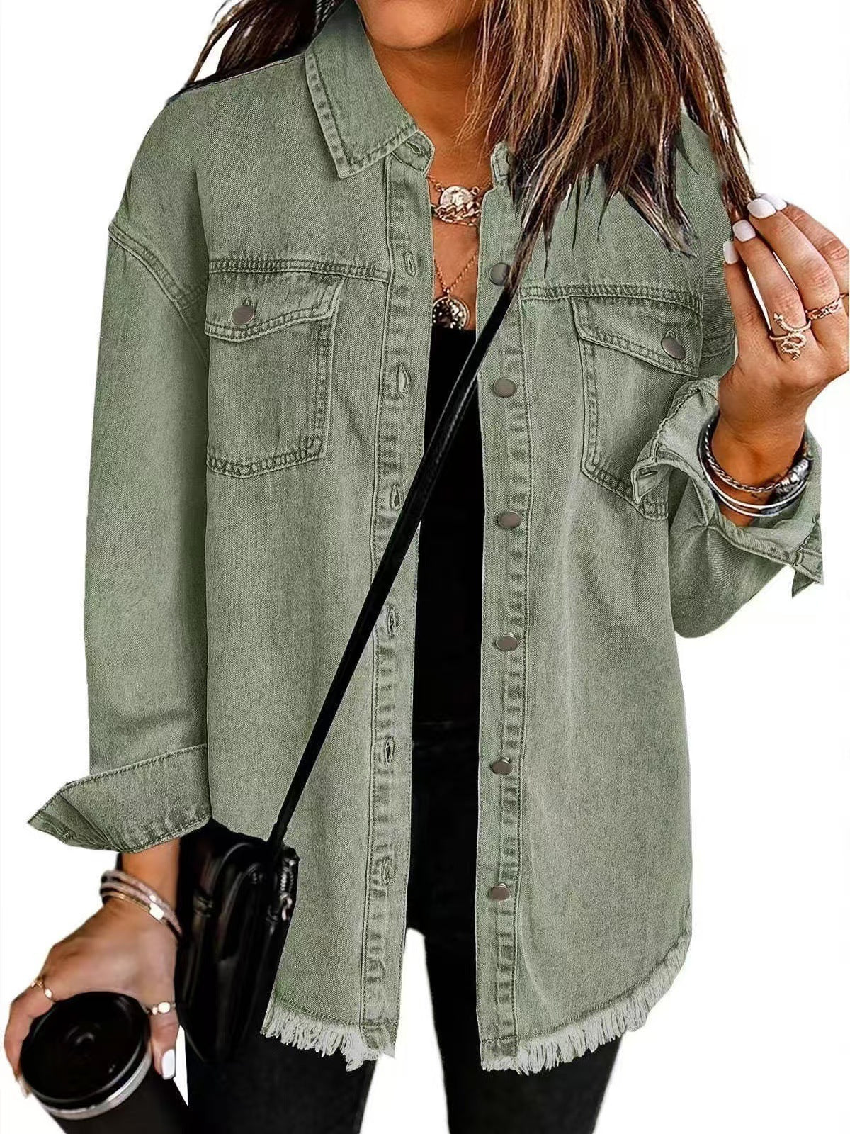 Katja Signatur Denimjakke