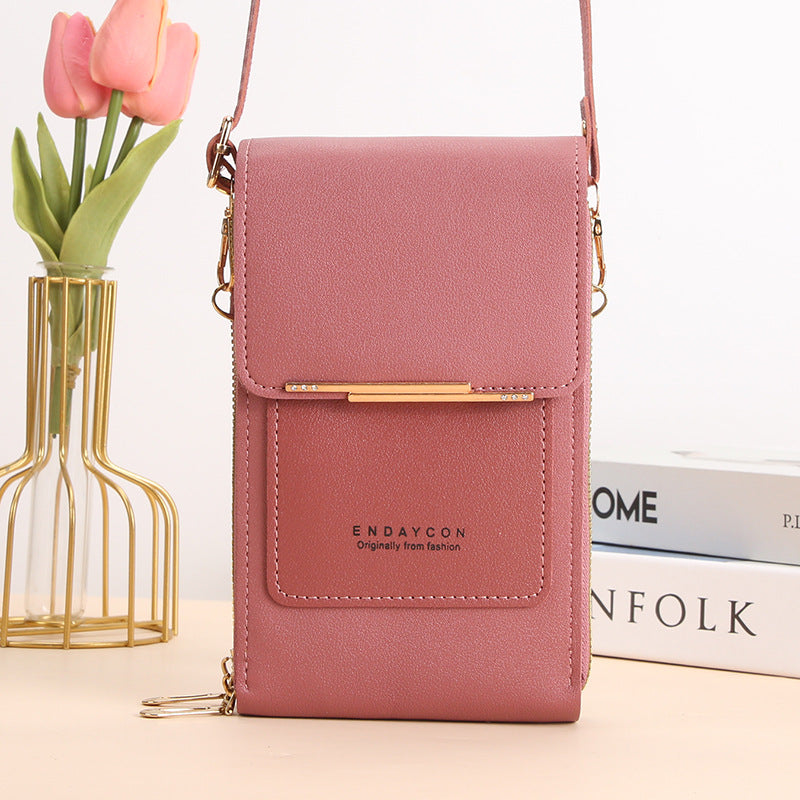 ELIZA™ - Kvinners Touch Screen Mobiltelefon Messenger Bag