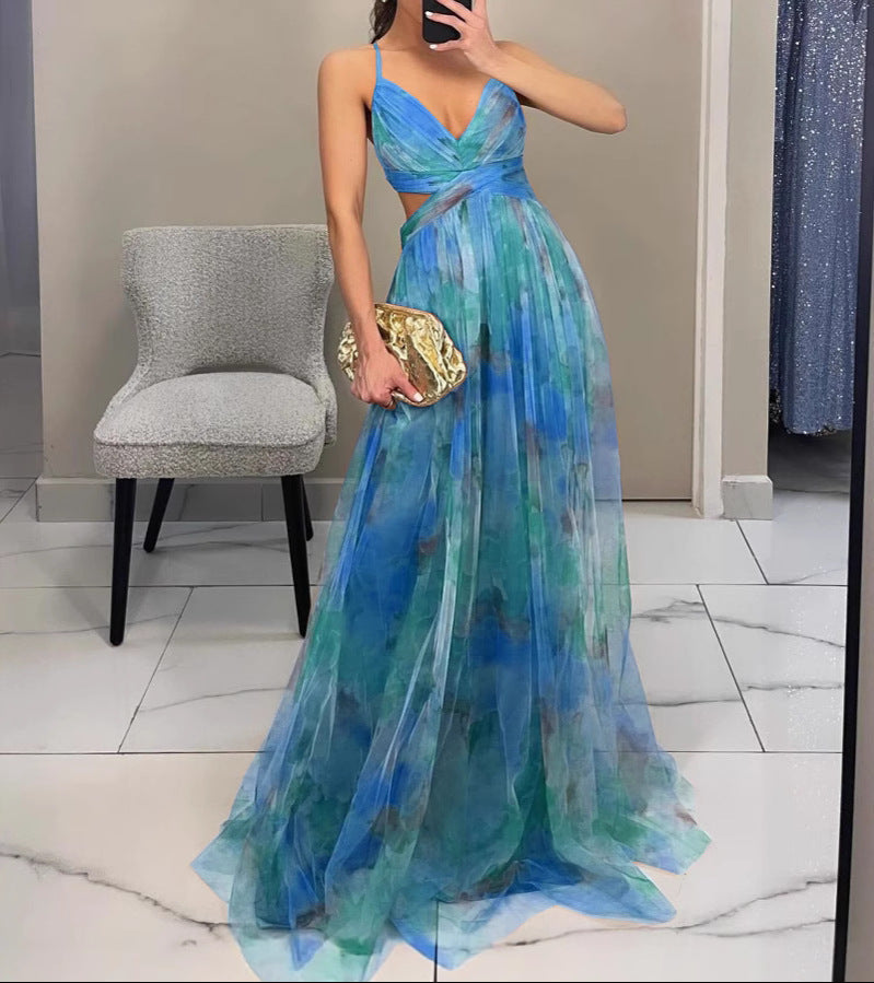 La Scintilla | Robe Maxi Élégance Florale