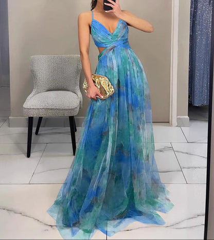 La Scintilla | Robe Maxi Élégance Florale