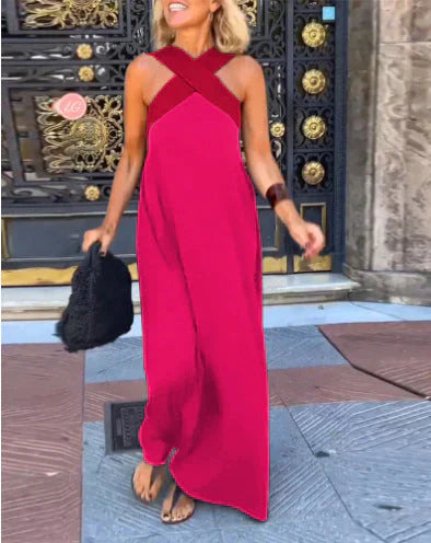 Quirine™ | Wrap-Front Maxi Kjole