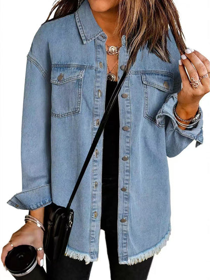 Katja Signatur Denimjakke