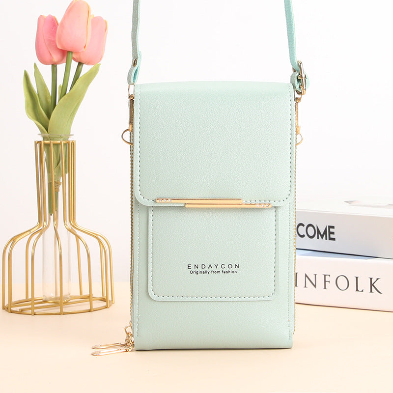 ELIZA™ - Kvinners Touch Screen Mobiltelefon Messenger Bag