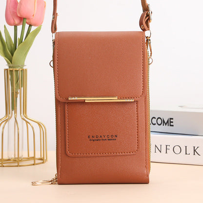 ELIZA™ - Kvinners Touch Screen Mobiltelefon Messenger Bag