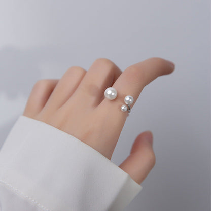Justerbar Trippel Aksent Ring