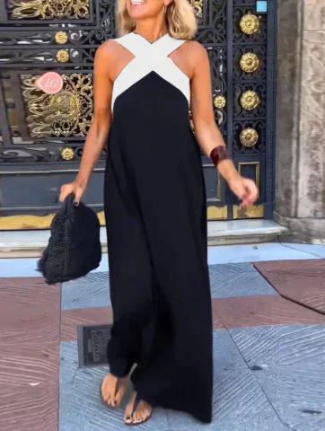 Quirine™ | Wrap-Front Maxi Kjole
