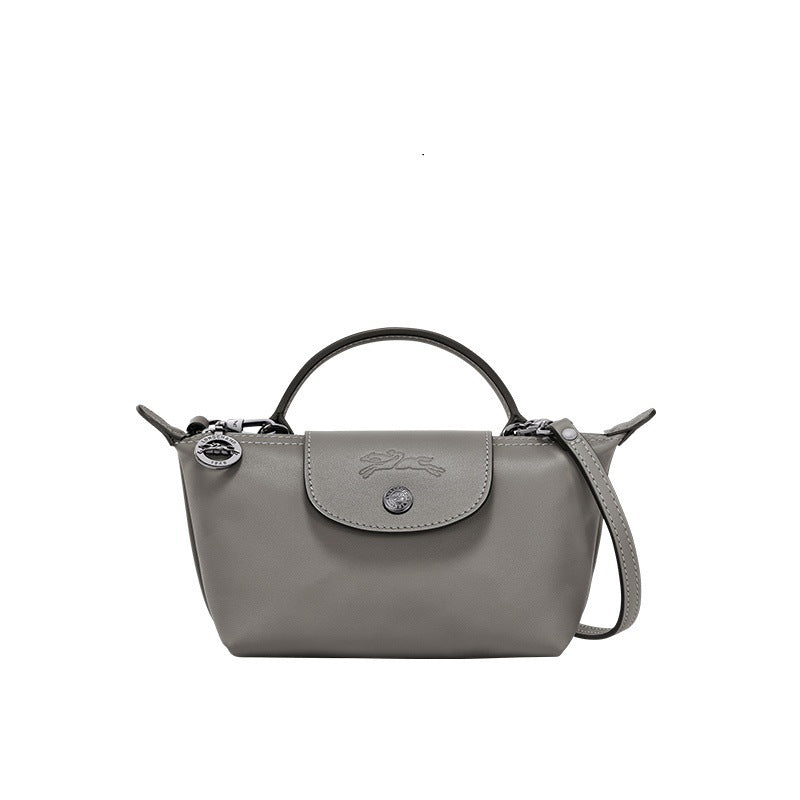 Mini Longchamp Veske - Grå