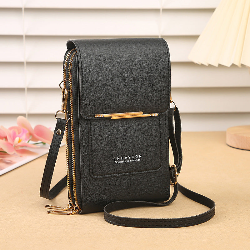 ELIZA™ - Kvinners Touch Screen Mobiltelefon Messenger Bag