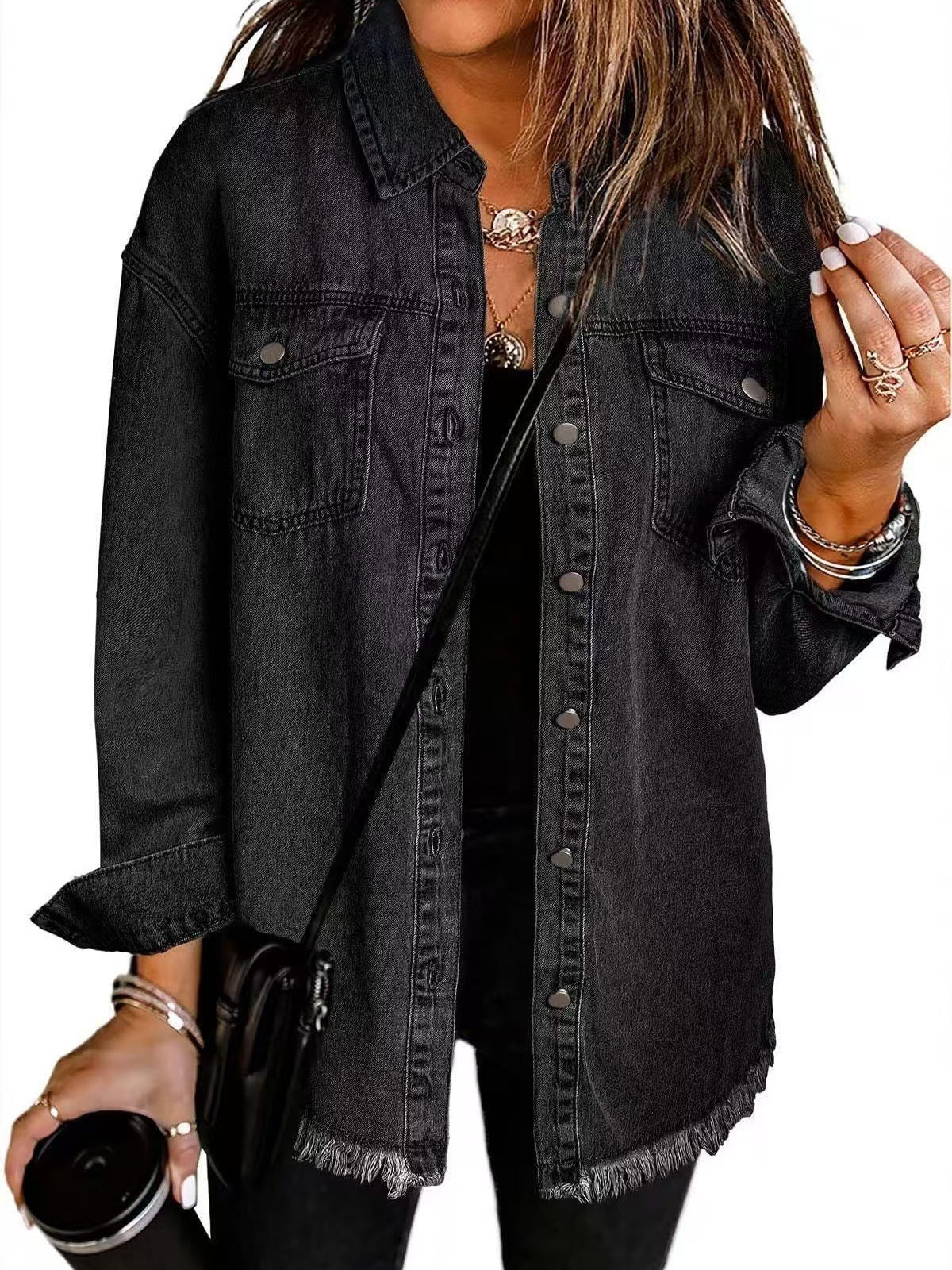 Katja Signatur Denimjakke