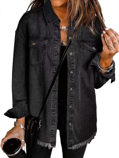 Katja Signatur Denimjakke