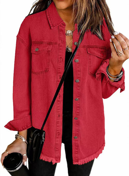 Katja Signatur Denimjakke