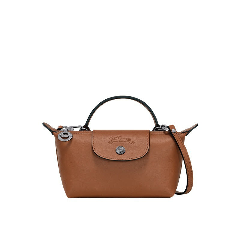 Mini Longchamp Veske - Brun