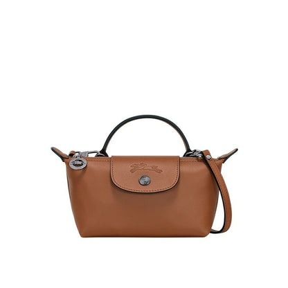 Mini Longchamp Veske - Brun