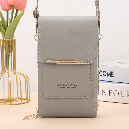 ELIZA™ - Kvinners Touch Screen Mobiltelefon Messenger Bag