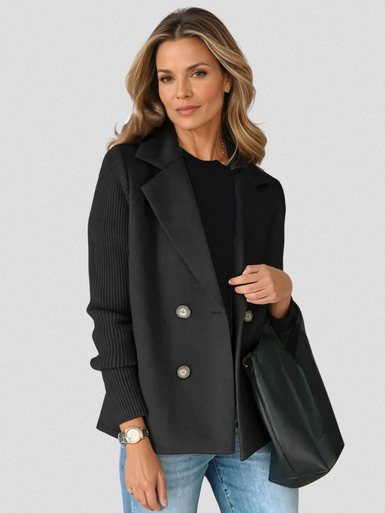 Elena | Elegant strikket blazer