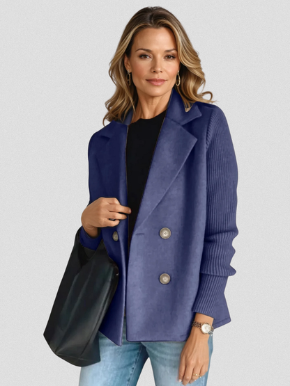 Elena | Elegant strikket blazer