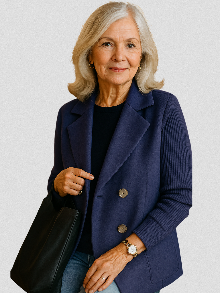 Elena | Elegant strikket blazer