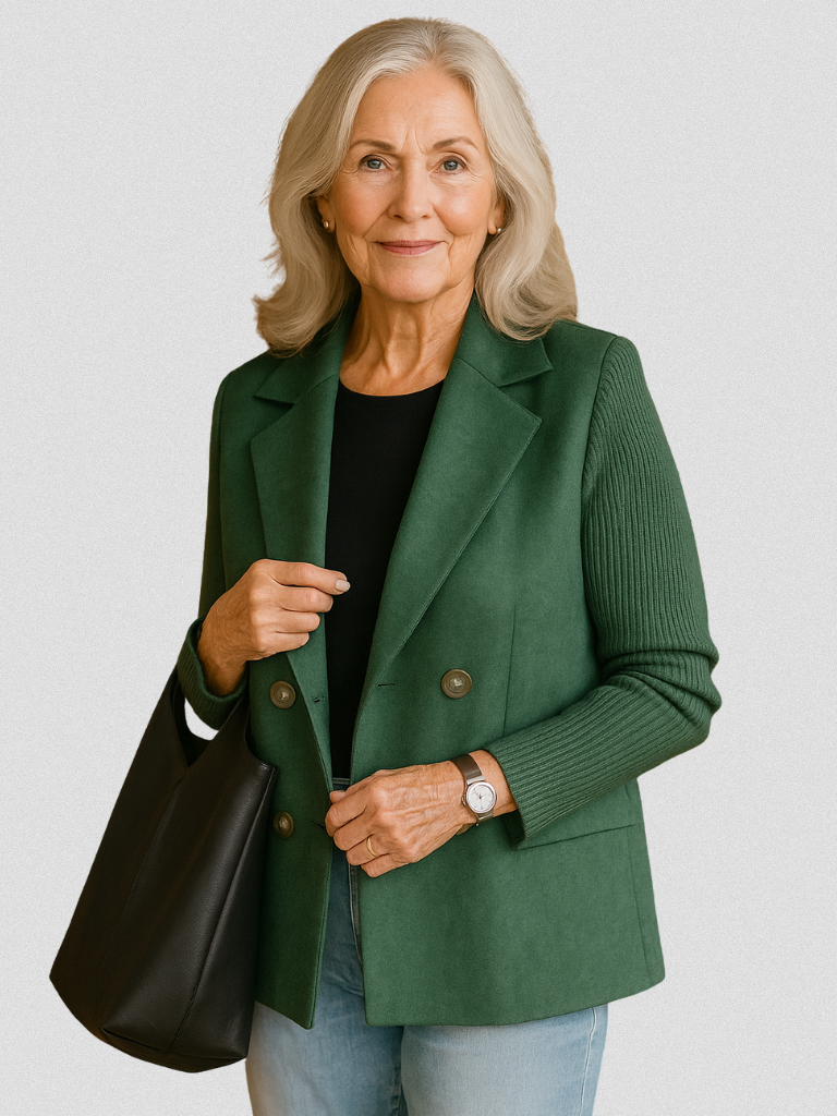 Elena | Elegant strikket blazer