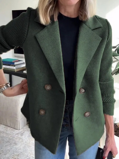 Elena | Elegant strikket blazer