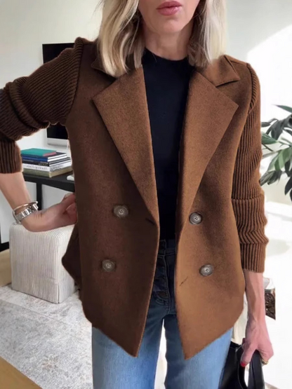 Elena | Elegant strikket blazer