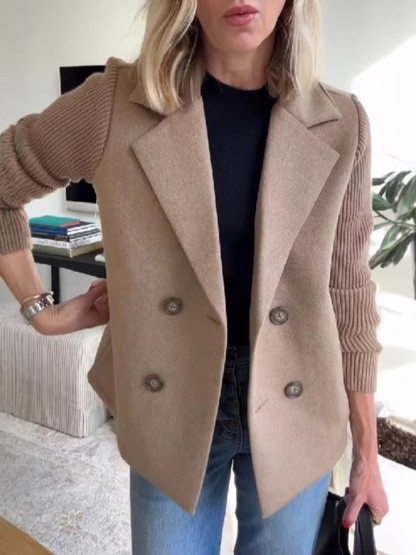 Elena | Elegant strikket blazer