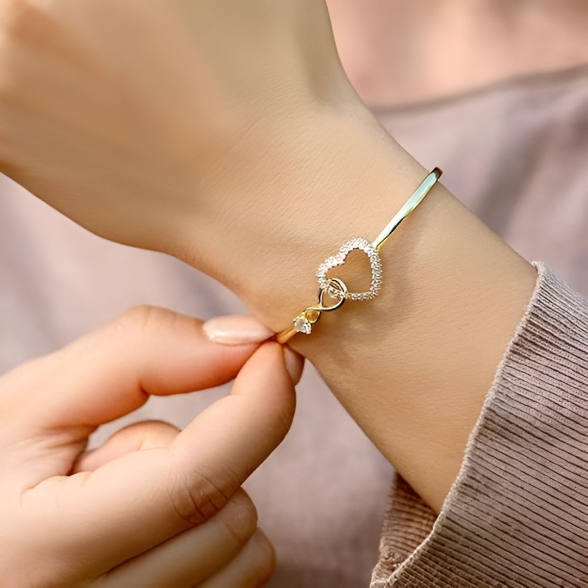 Infinity Mor-Datter Armbånd (1+1 Gratis )