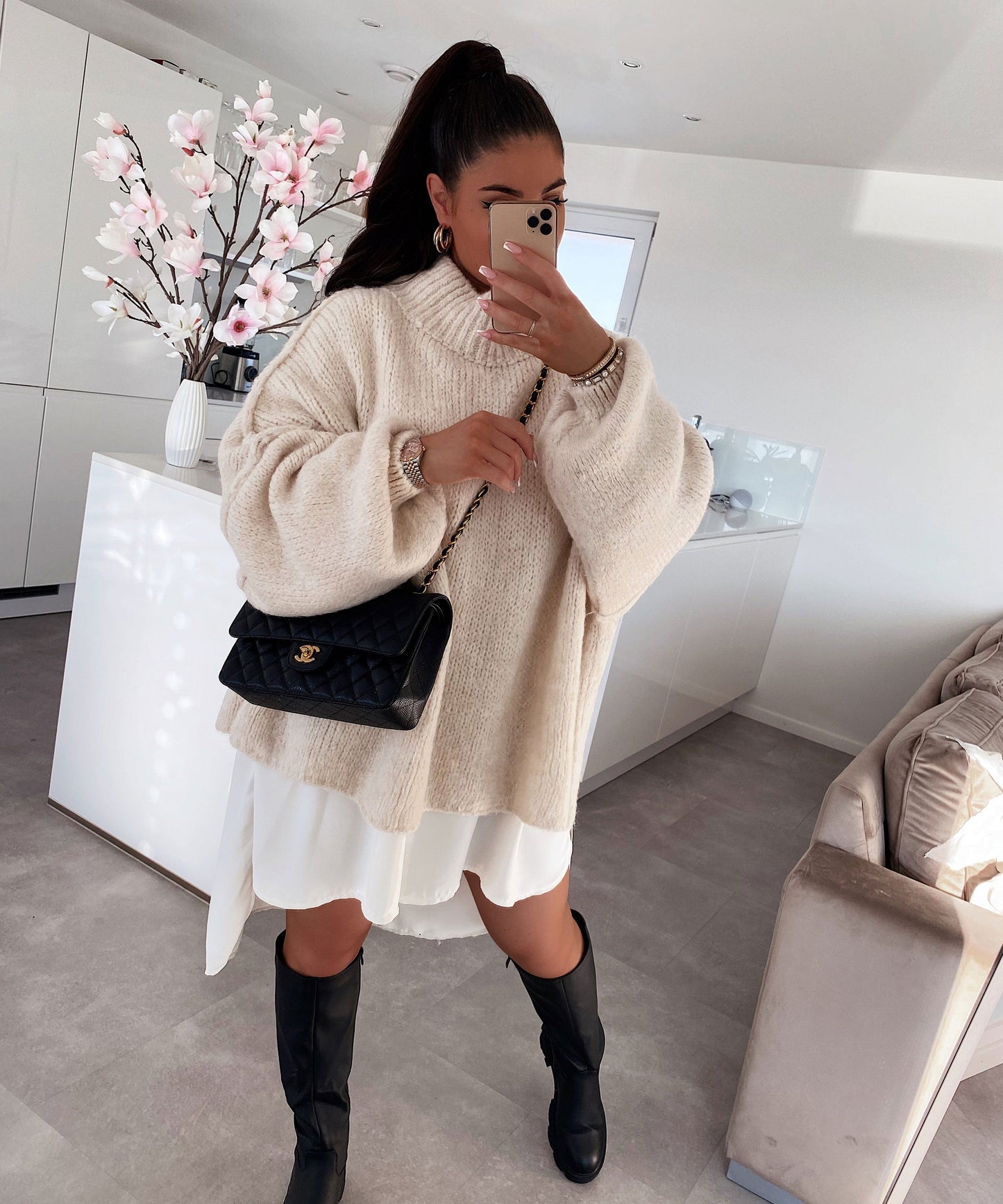 Aurelia | Luksuriøs Oversized Genser