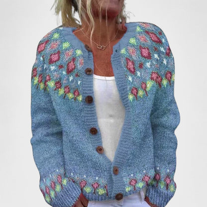 Lianne Grigio Perla – Chic cardigan
